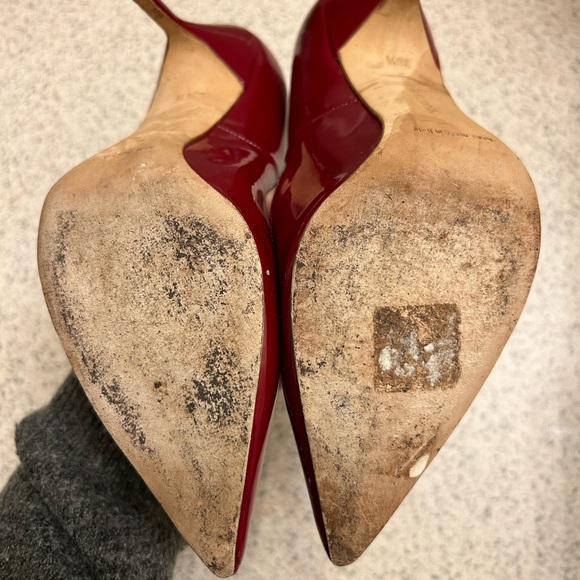 Red Manolo Blahnik heels - Picture 4 of 5